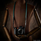 Rock n Roll Camera Straps And Bags Kameragurte | Dunkelgrüner Kamera Schultergurt aus Nappa-leder von Rocknroll - Passend für Leica
