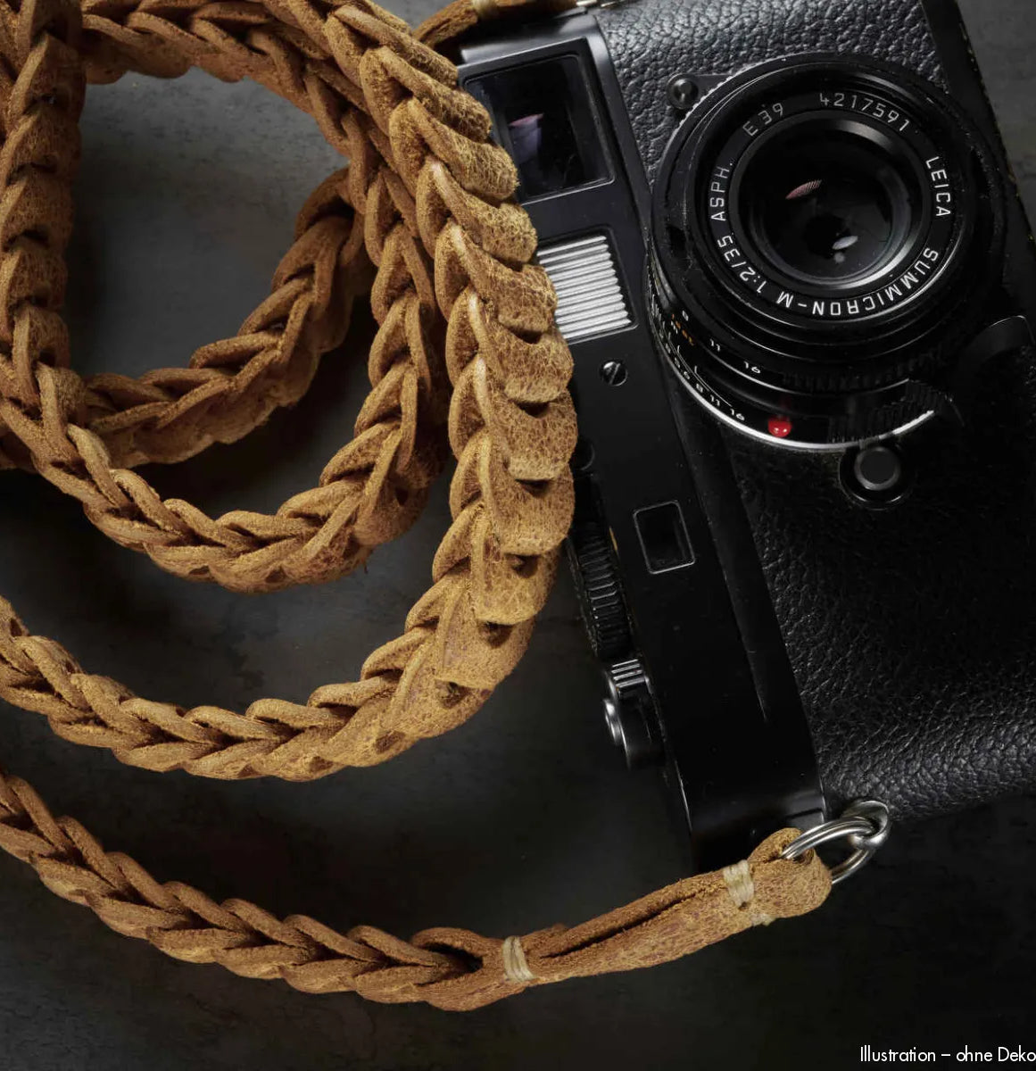 Rock n Roll Camera Straps And Bags Kameragurte | Kamera Schultergurt | Britisches Leder | Used Tan | von n | für Z.b. Sony A7r v | 125cm