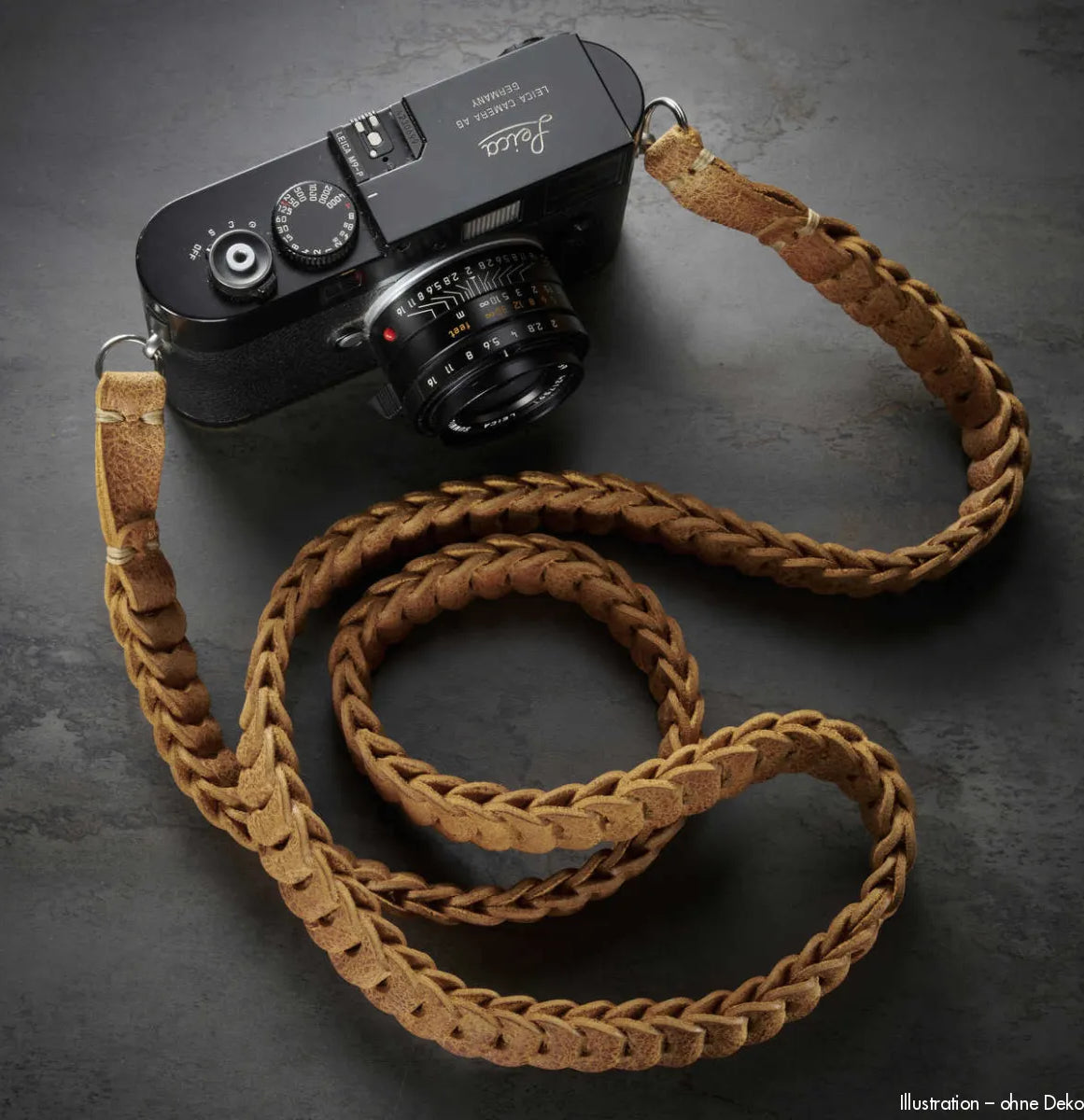 Rock n Roll Camera Straps And Bags Kameragurte | Kamera Schultergurt | Britisches Leder | Used Tan | von n | für Z.b. Sony A7r v | 125cm