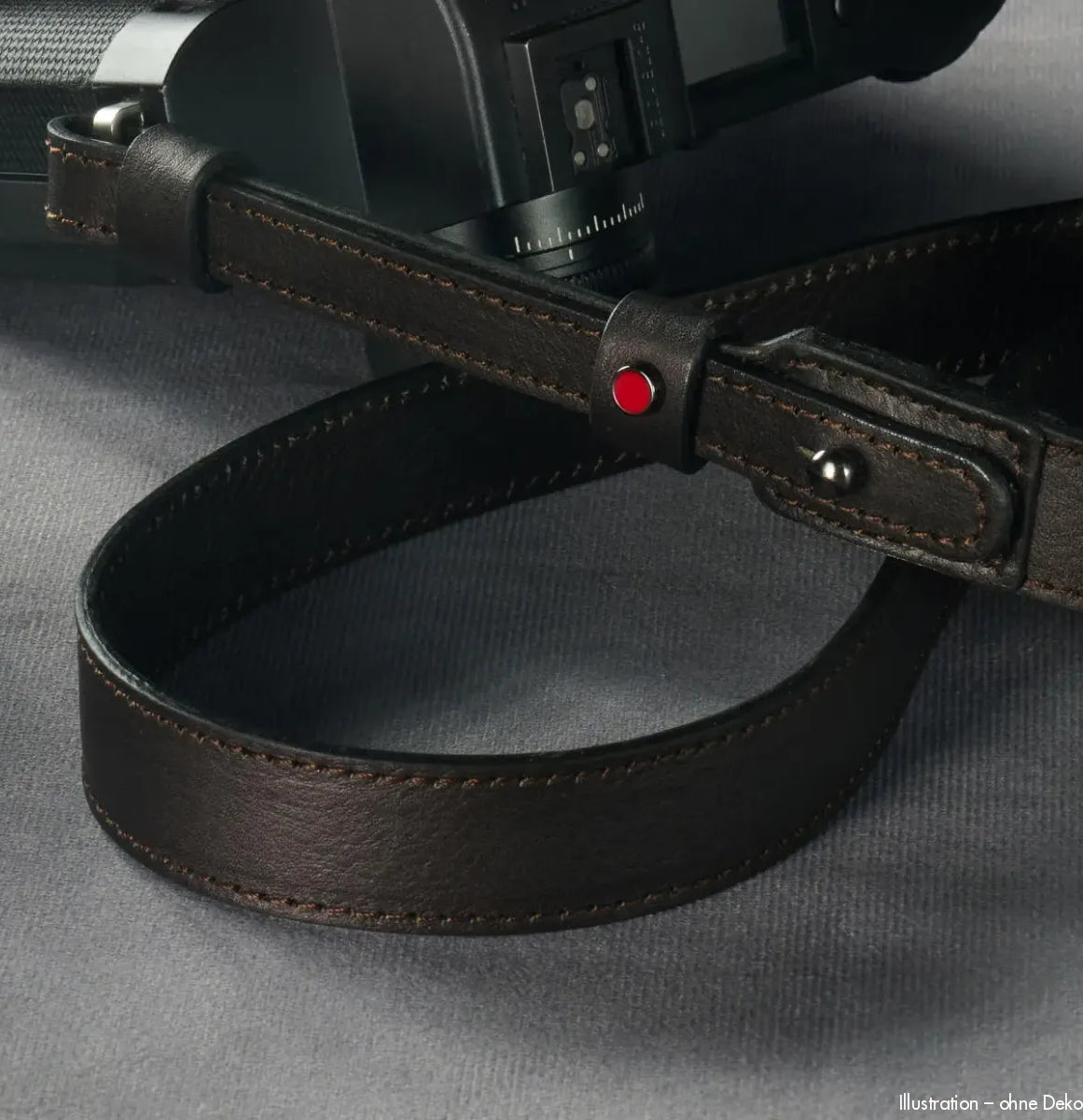 Rock n Roll Camera Straps And Bags Kamerazubehör Speziell für Leica | Kamera Schultergurt in Dunkelbraun | Z.b.für Sl3 | 100cm