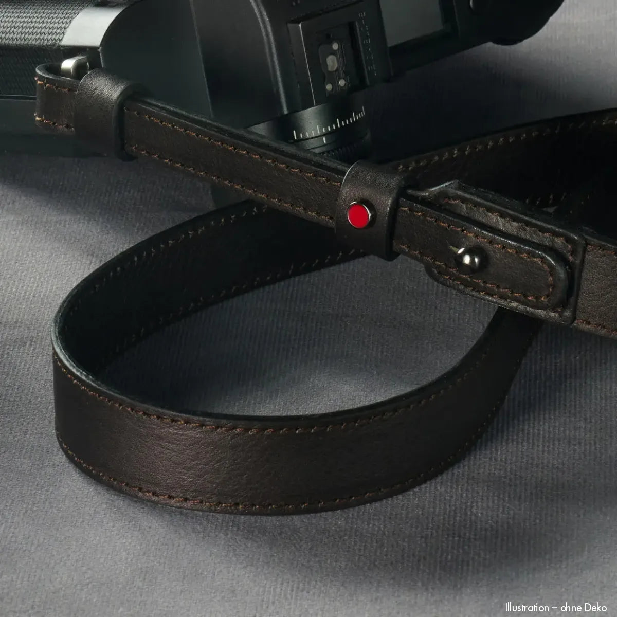 Rock n Roll Camera Straps And Bags Kamerazubehör Speziell für Leica | Kamera Schultergurt in Dunkelbraun | Z.b.für Sl3 | 100cm