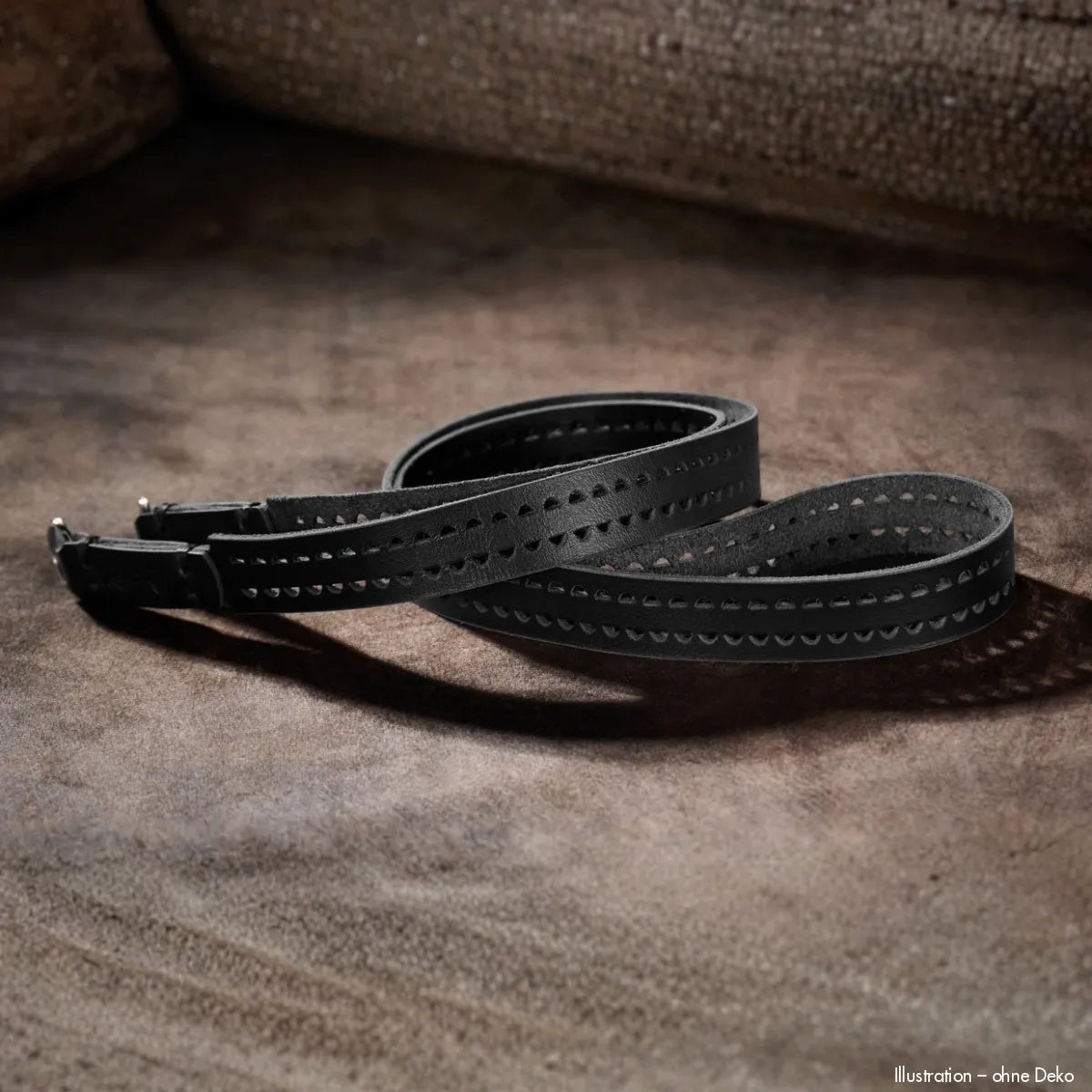 Rock n Roll Camera Straps And Bags Kamerazubehör in Schwarz | Kamera Schultergurt aus Italienischem Vollnarben-kalbsleder mit Perforation