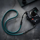 Rock n Roll Camera Straps And Bags Kameragurte | Kamera Tragegurt von n aus Nappaleder in Smaragdgrün für Leica Sl und S-serie | 100cm