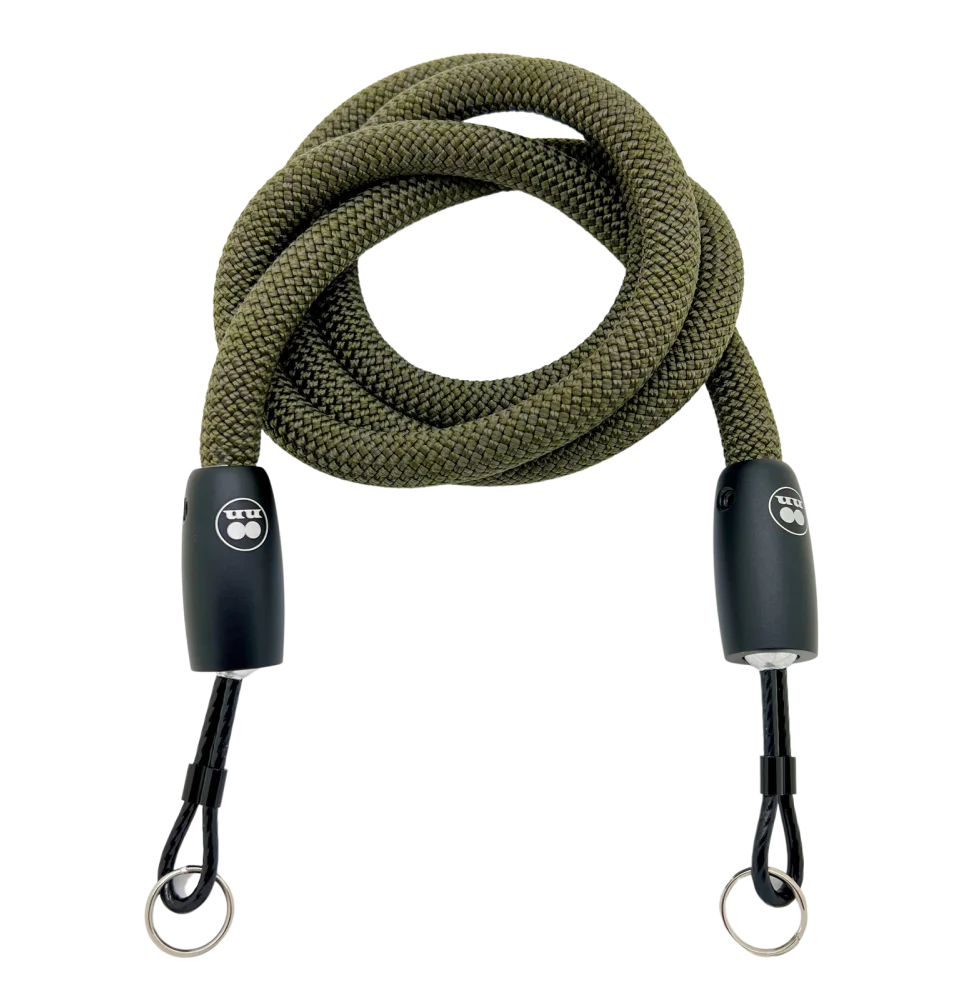 Tuenne Technical Outdoor Design Kameragurte | Khaki / Grün - New - Seil | Kameragurt Aus Kletterseil In Olive Grün | Patentiert Von Tuenne