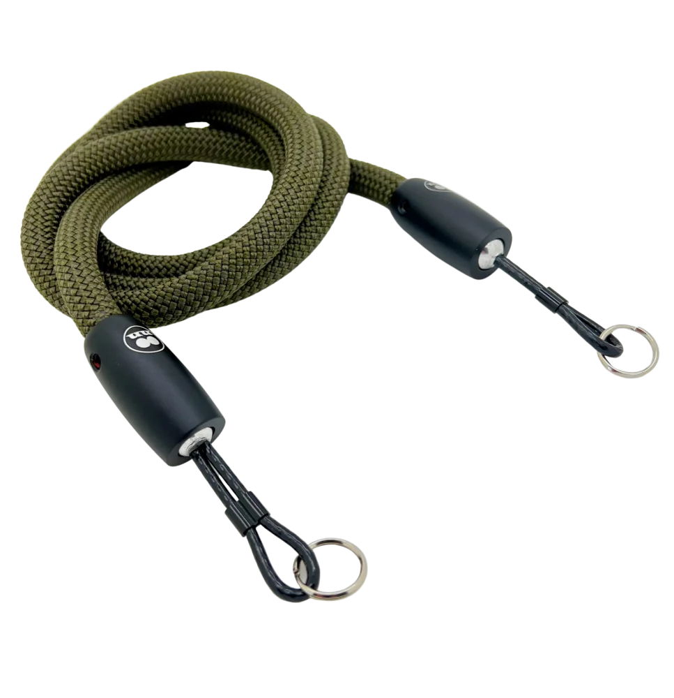 Tuenne Technical Outdoor Design Kameragurte | Khaki / Grün - New - Seil | Kameragurt Aus Kletterseil In Olive Grün | Patentiert Von Tuenne