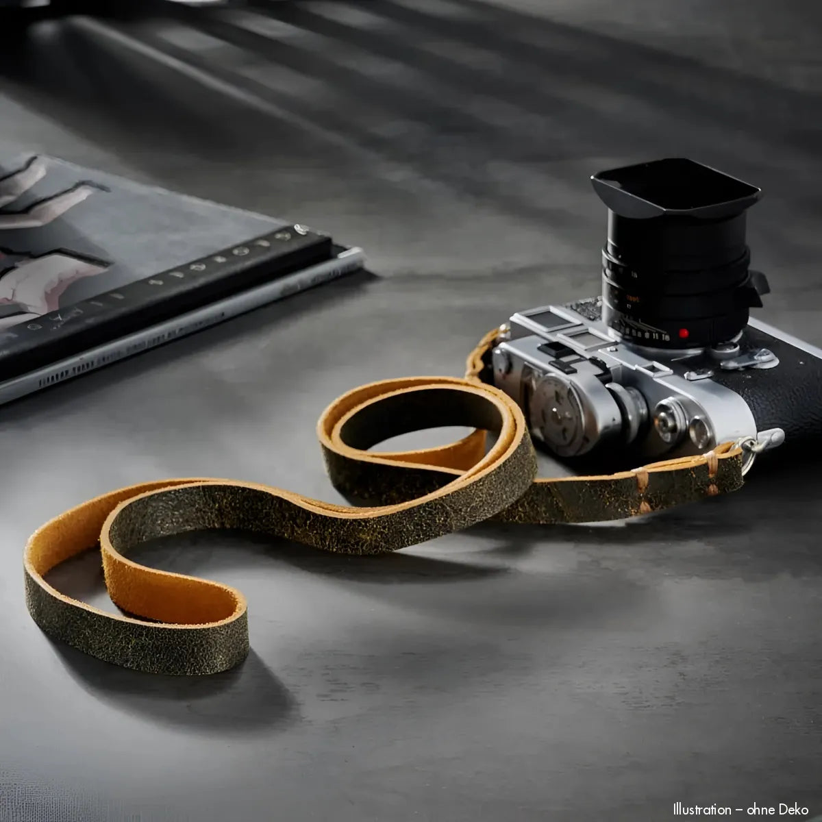 Rock n Roll Camera Straps And Bags Kameragurte | Kameragurt aus Leder in Vintage Braun von für Spiegellose Kameras | 125cm