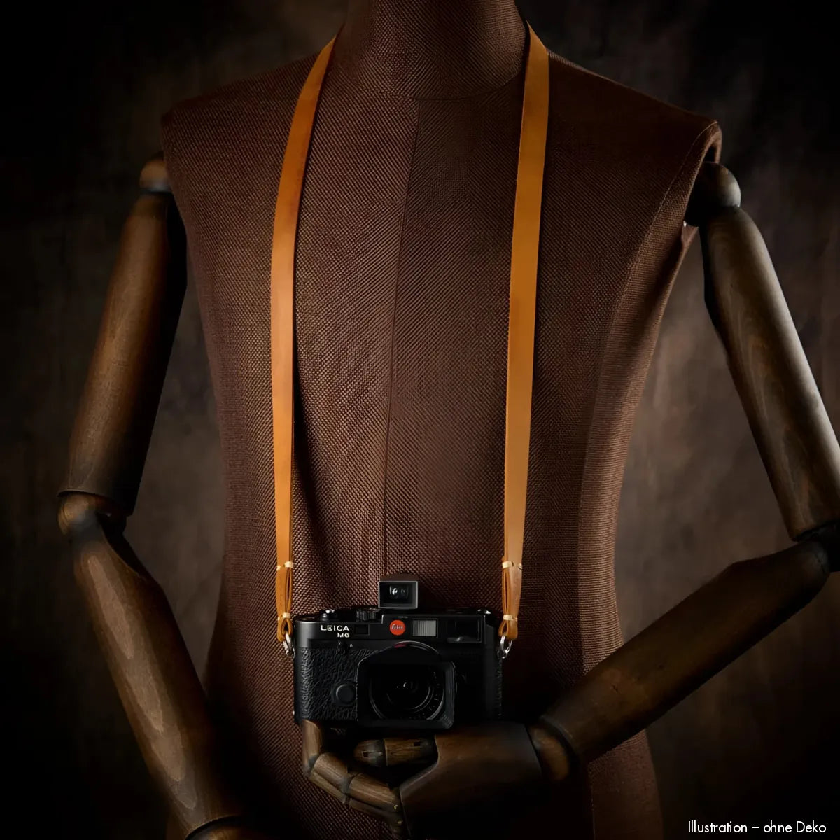 Rock n Roll Camera Straps And Bags Kameragurte | Kameragurt aus Pull-up Leder in Hellbraun von für Z.b. Sony Alpha | 100cm