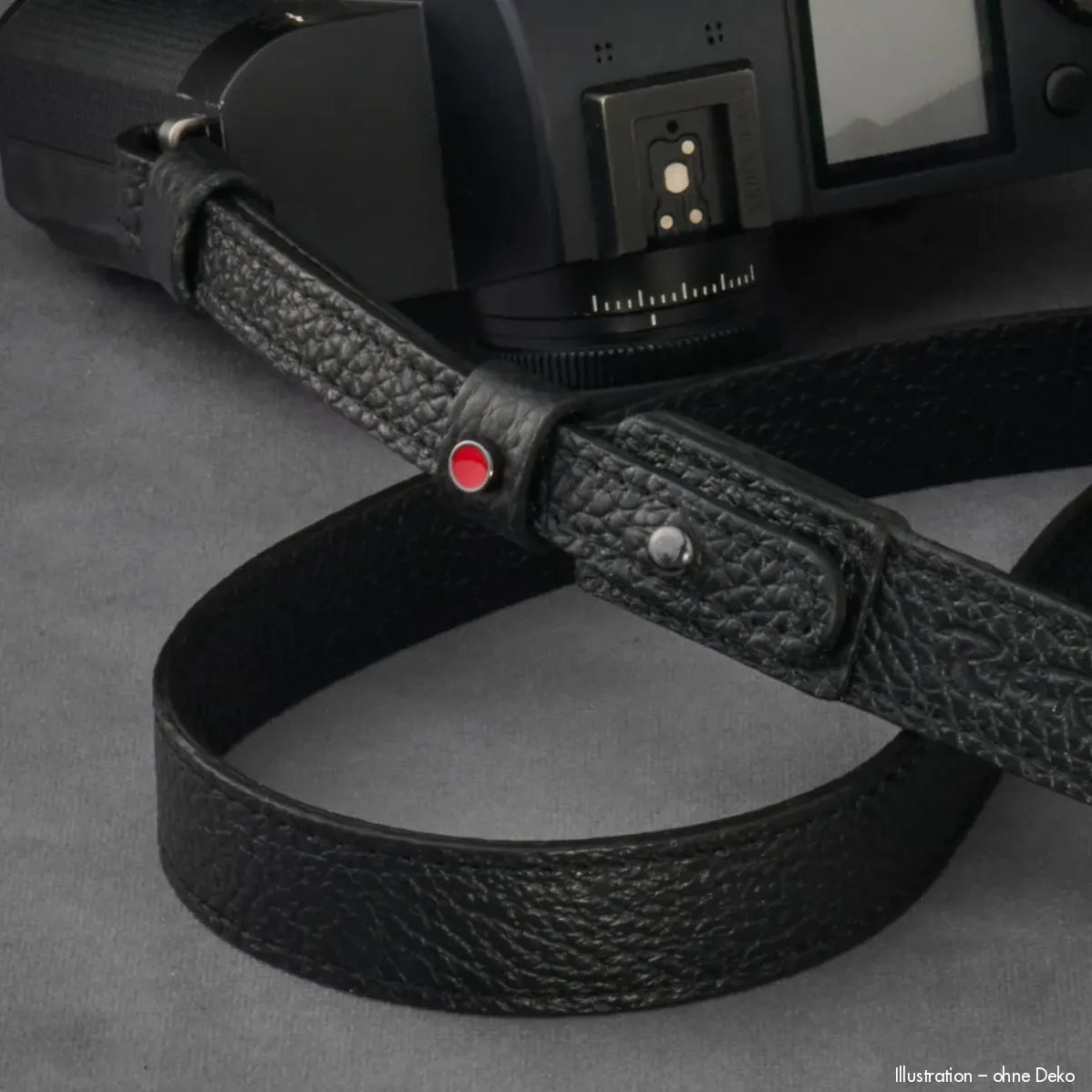 Rock n Roll Camera Straps And Bags Kameragurte | Kameragurt Leder | Schwarz | 125cm | von | U.a.für Leica Sl2