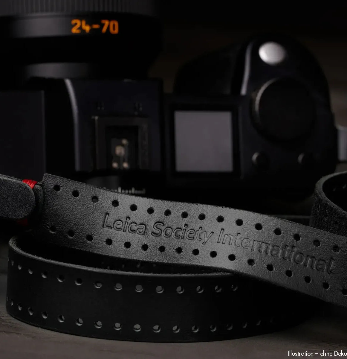 Rock n Roll Camera Straps And Bags Kameragurte | Kameragurt Leder The Film Strap Lsi | Schwarz 100cm | für Leica Sl Serie