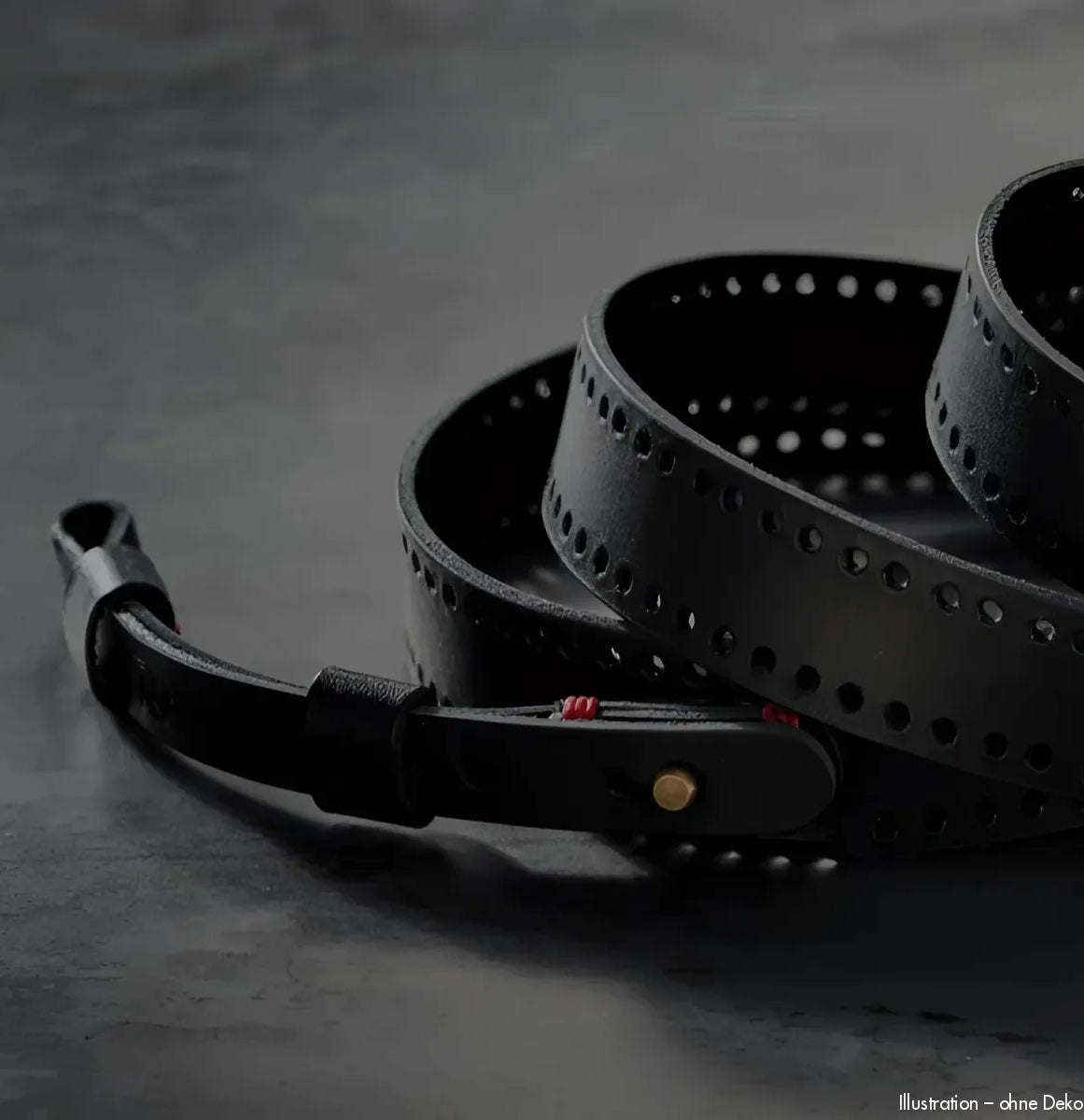 Rock n Roll Camera Straps And Bags Kameragurte | Leder Kamera Schultergurt für Leica Sl von | Schwarz | The Film Strap | 125cm