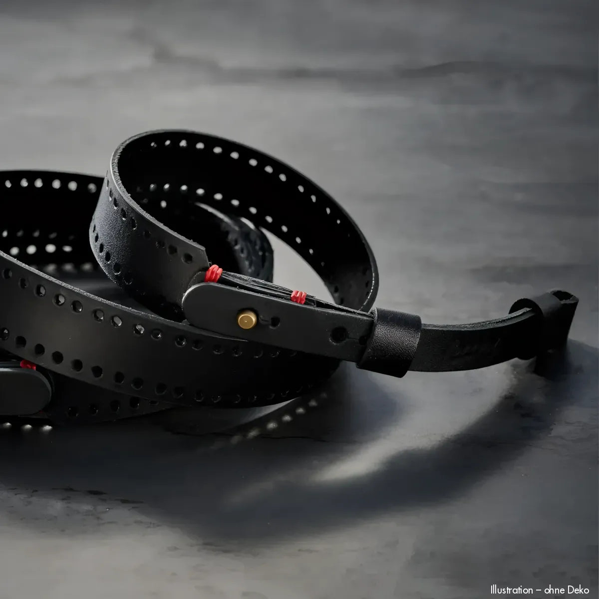 Rock n Roll Camera Straps And Bags Kameragurte | Leder Kamera Schultergurt für Leica Sl von | Schwarz | The Film Strap | 125cm