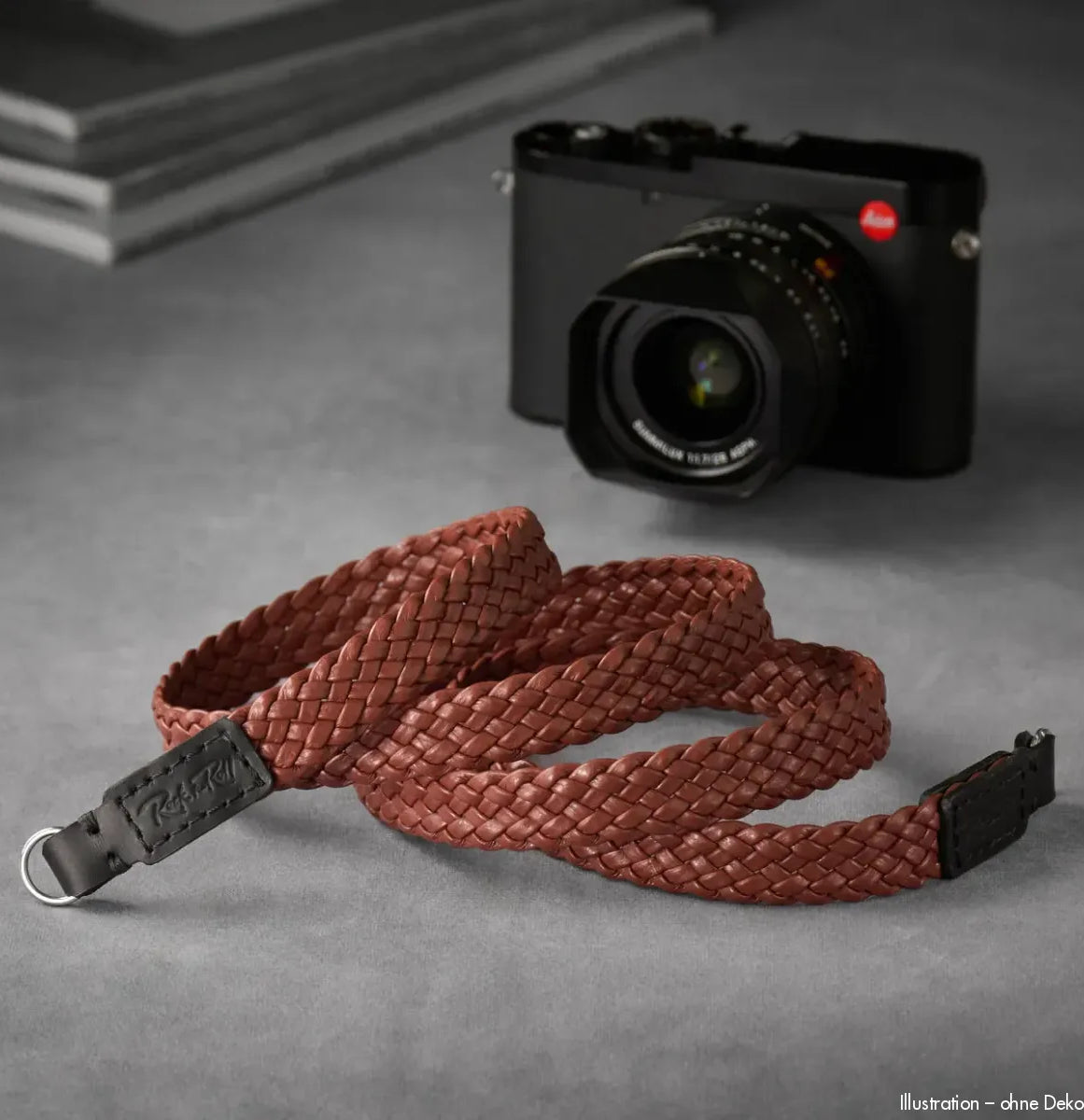 Rock n Roll Camera Straps And Bags Kamerazubehör Speziell für Leica | Leder Kameragurt Geflochten Braun von | Kalbsleder | 125cm | M11 U.a.