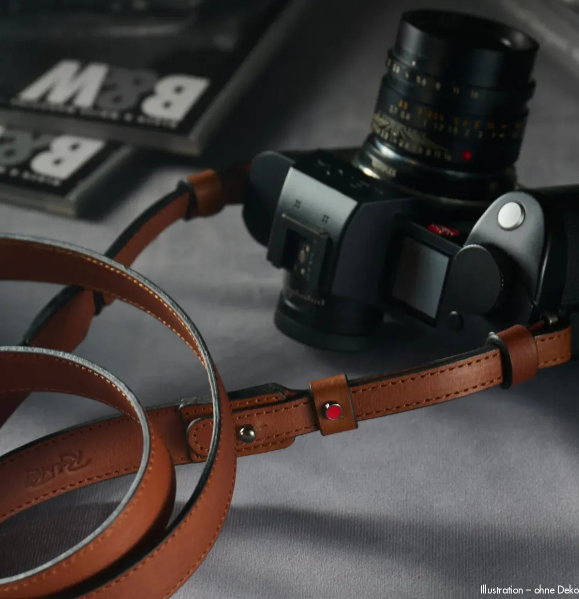 Rock n Roll Camera Straps And Bags Kamerazubehör Speziell für Leica | Leder Kameragurt in Cognac Hellbraun von Z.b.für Sl | 100cm