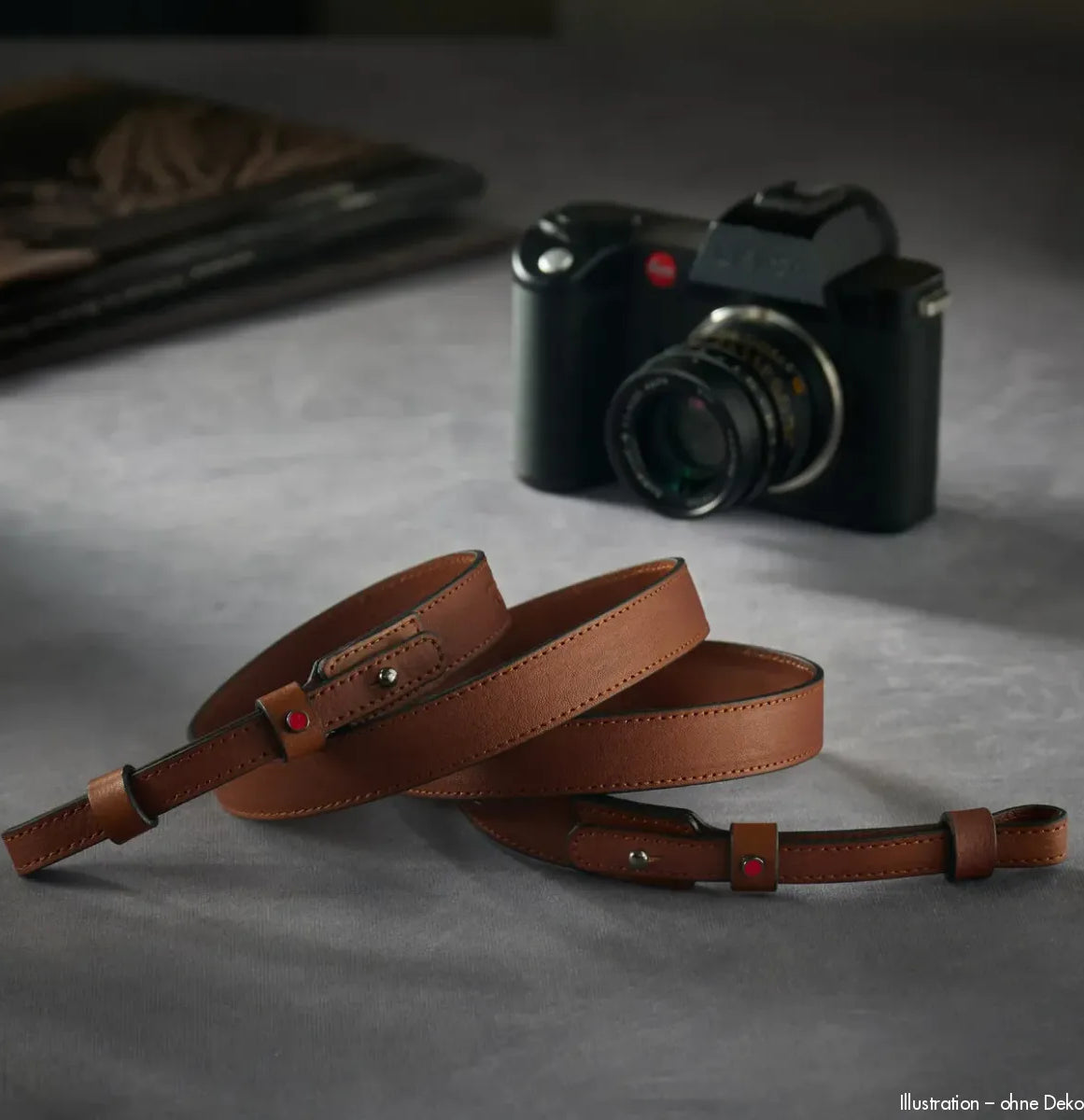 Rock n Roll Camera Straps And Bags Kamerazubehör Speziell für Leica | Leder Kameragurt in Cognac Hellbraun von Z.b.für Sl | 100cm