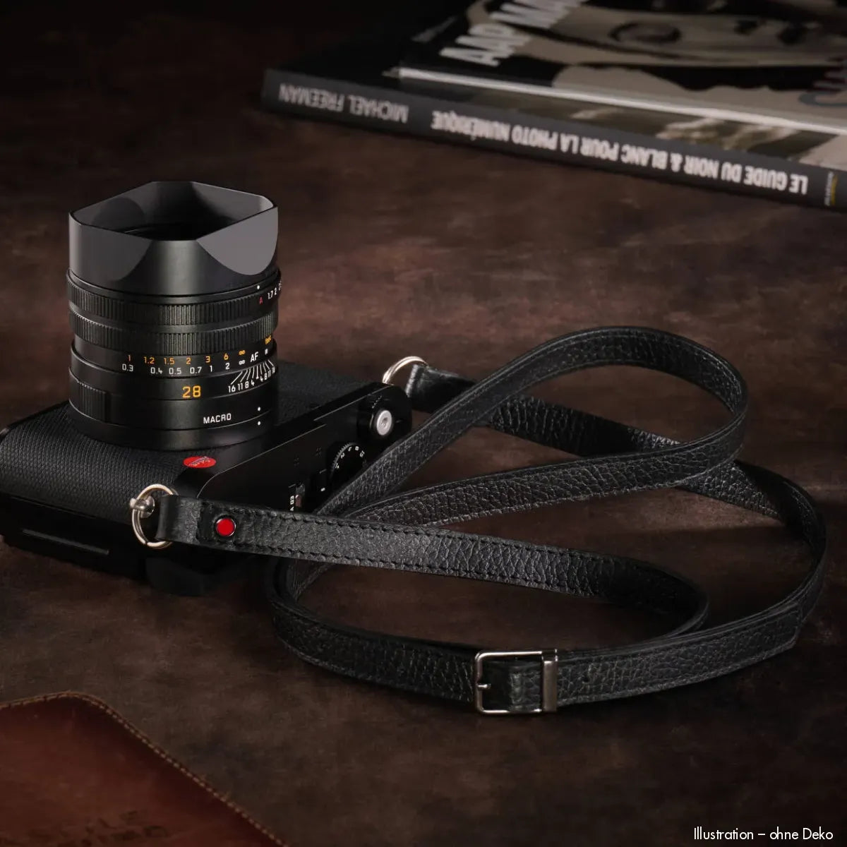 Rock n Roll Camera Straps And Bags Kamerazubehör Speziell für Leica | Leder Kameragurt in Schwarz von | Z.b.für M10 | 107 120cm