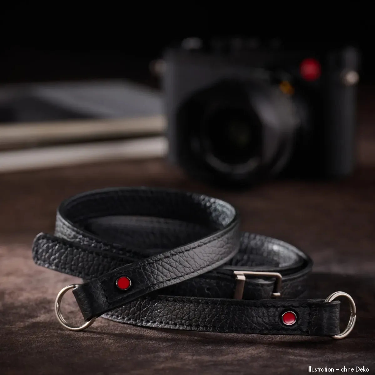Rock n Roll Camera Straps And Bags Kamerazubehör Speziell für Leica | Leder Kameragurt in Schwarz von | Z.b.für M10 | 107 120cm