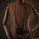 Rock n Roll Camera Straps And Bags Kamerazubehör Speziell für Leica | Leder Kameragurt in Schwarz von | Z.b.für M10 | 107 120cm