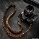 Rock n Roll Camera Straps And Bags Kameragurte | Vintage Brauner Leder Schultergurt von - U.a. für Canon Eos & Nikon Kameras - 100cm