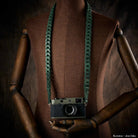 Rock n Roll Camera Straps And Bags Kameragurte | Vintage Kamera Tragegurt aus Leder in Antik Grün von | für Z.b. Fuji X100vi