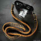 Rock n Roll Camera Straps And Bags Kameragurte | Vintage Kameragurt aus Englischem Leder in Distressed Dunkelbraun von n | 100cm