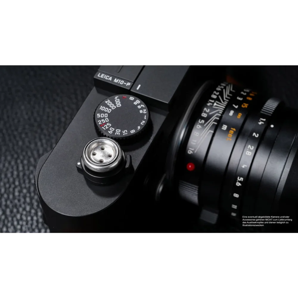 Auslöseknöpfe | Grau / Silber, Silber | Rock n Roll Camera Straps And Bags | Auslöseknopf Aus 925 Sterling Silber | Knopf Design | Rock n