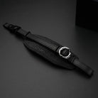 Handschlaufe | Alcantara, Leder, Schwarz | Gariz Design | Ergonomische Gariz Alcantara Handschlaufe Trageriemen Trageschlaufe / At-hg2/cg