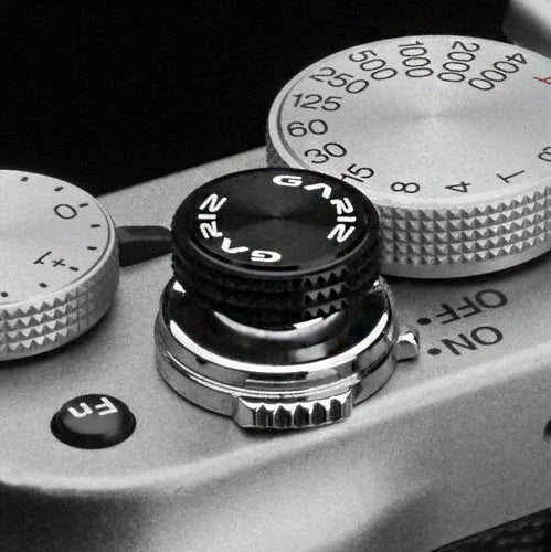 Auslöseknöpfe | Messing, Schwarz | Gariz Design | Gariz Auslöseknopf / Soft Release Button Für Leica Fuji Nikon Etc. / Xa-sba1