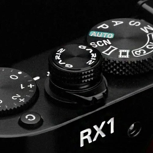 Auslöseknöpfe | Messing, Schwarz | Gariz Design | Gariz Auslöseknopf / Soft Release Button Speziell Für Sony Rx Kameras / Xa-sba1s