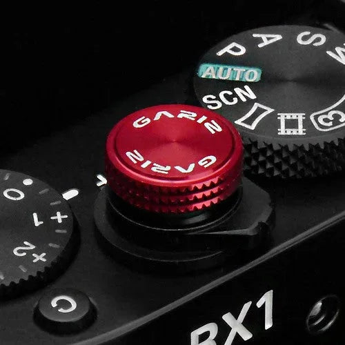 Auslöseknöpfe | Messing, Rot | Gariz Design | Gariz Auslöseknopf / Soft Release Button Speziell Für Sony Rx Kameras / Xa-sba3s