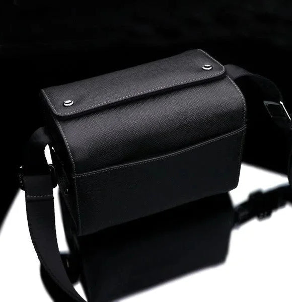 Fototaschen | Leder, Schwarz | Gariz Design | Gariz Black-label Designer Kamera-tasche / Systemkamera Fototasche (Bl-zbsbk)