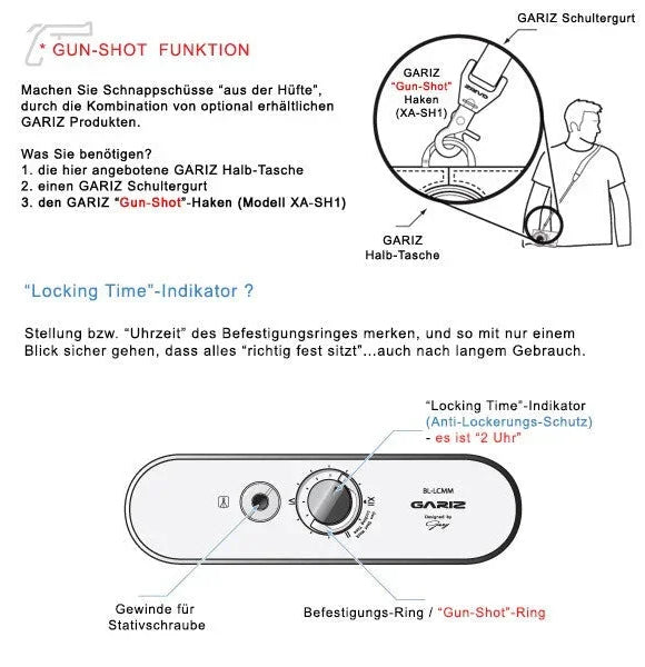 Half Case Bereitschaftstasche | Leder, Leica, Rot | Gariz Design | Gariz Black-label Kameratasche Leder Tasche Leica M8 / M9 / m Mono /
