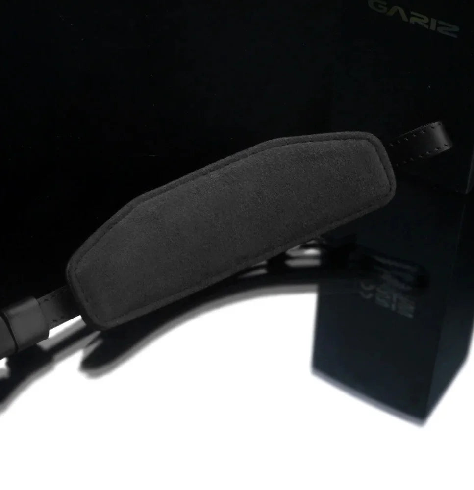 Handschlaufe | Leder, Schwarz | Gariz Design | Gariz Echtleder Handschlaufe Schultergurt Schnellwechelplatte Im Set / At-nfabk