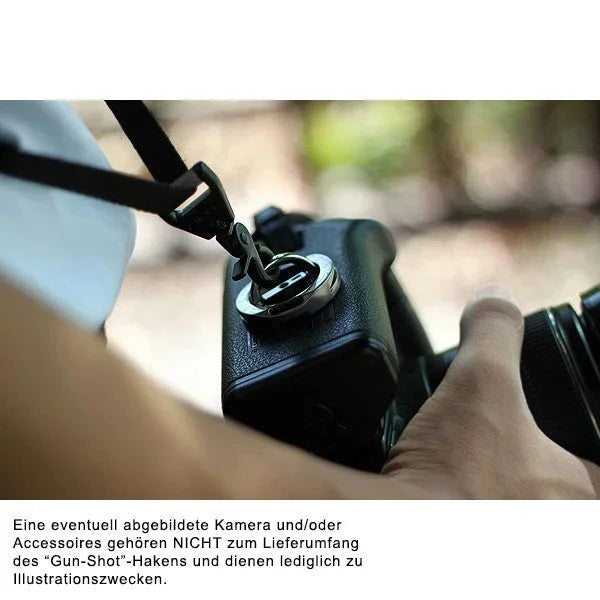 Zubehör | Gariz Design | Gariz Gun-shot Karabiner-haken Xa-sh1-n Für Schultergurte / Kamera-trageriemen