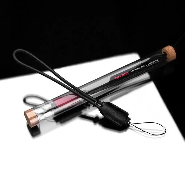 Handschlaufe | Leder, Schwarz | Gariz Design | Gariz Leder Designer Handschlaufe / Trageriemen / Kamera-trageschlaufe / Xs-ws1