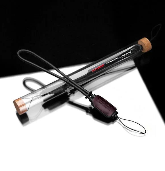 Handschlaufe | Leder, Schwarz | Gariz Design | Gariz Leder Designer Handschlaufe / Trageriemen / Kamera-trageschlaufe / Xs-ws3