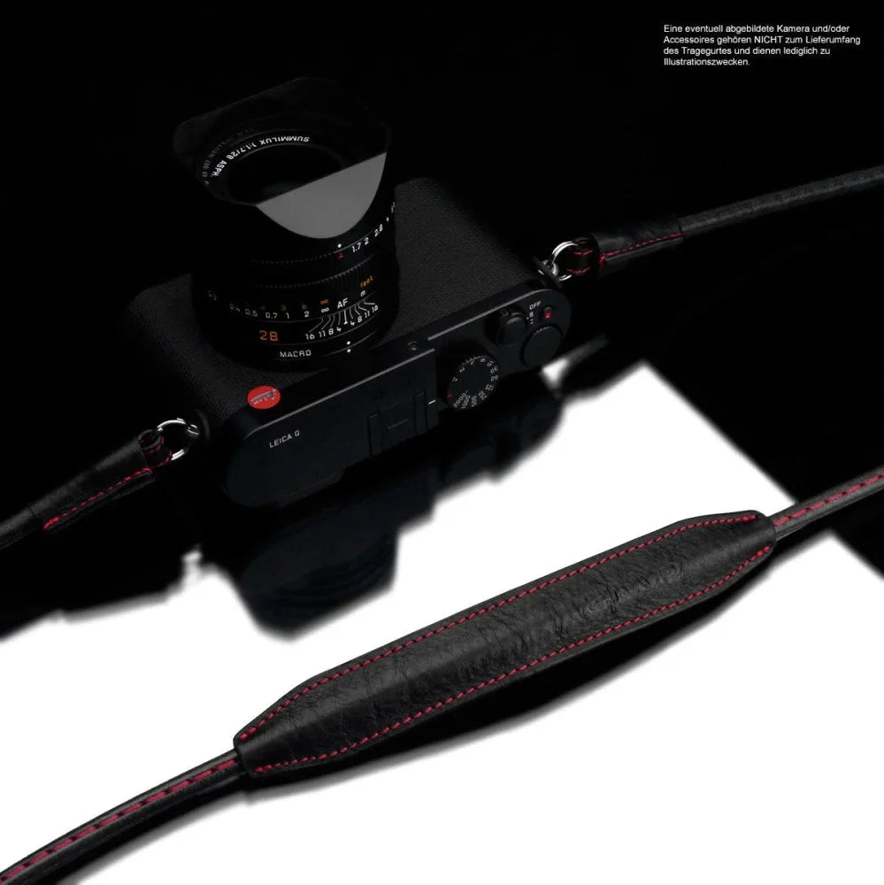 Kameragurte | Leder, Schwarz | Gariz Design | Gariz Leder Systemkamera Kamera-gurt / Schultergurt / Trageriemen / Xs-csnlbkr