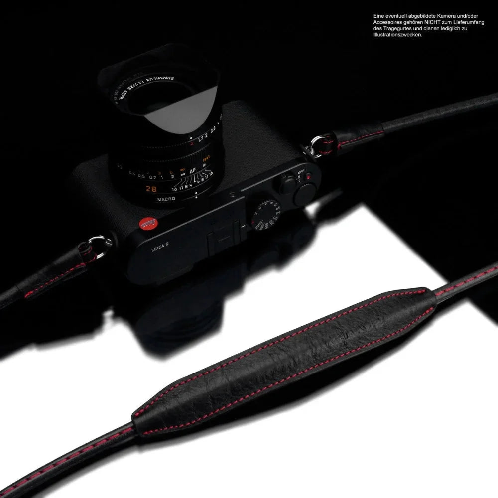 Kameragurte | Leder, Schwarz | Gariz Design | Gariz Leder Systemkamera Kamera-gurt / Schultergurt / Trageriemen / Xs-csnlbkr