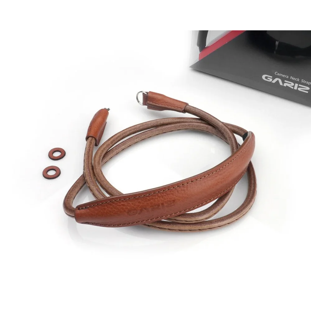 Kameragurte | Hellbraun, Leder | Gariz Design | Gariz Leder Systemkamera Kamera-gurt / Schultergurt / Trageriemen / Xs-csnlcm