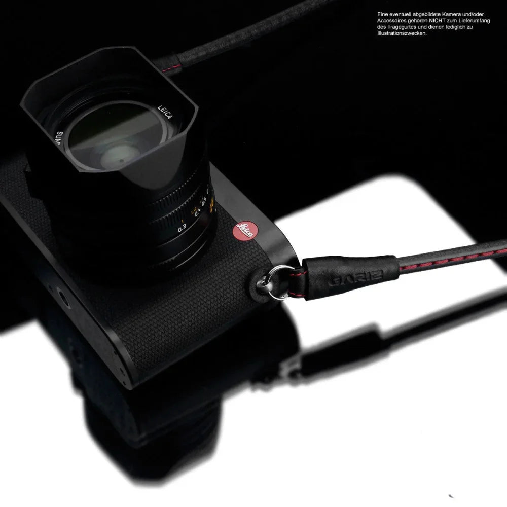 Kameragurte | Leder, Schwarz | Gariz Design | Gariz Leder Systemkamera Kamera-gurt / Schultergurt / Trageriemen / Xs-csnsbkr