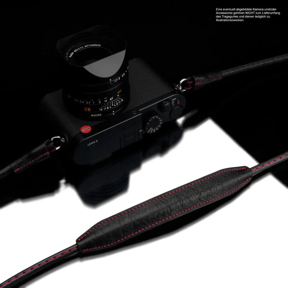 Kameragurte | Leder, Schwarz | Gariz Design | Gariz Leder Systemkamera Kamera-gurt / Schultergurt / Trageriemen / Xs-csnsbkr