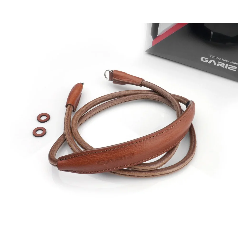 Kameragurte | Hellbraun, Leder | Gariz Design | Gariz Leder Systemkamera Kamera-gurt / Schultergurt / Trageriemen / Xs-csnscm