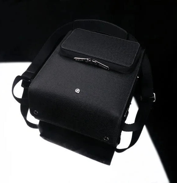 Fototaschen | Leder, Schwarz | Gariz Design | Gariz Zoom-bag Black-label Kamera-tasche / Systemkamera Fototasche / Bl-zbmbk