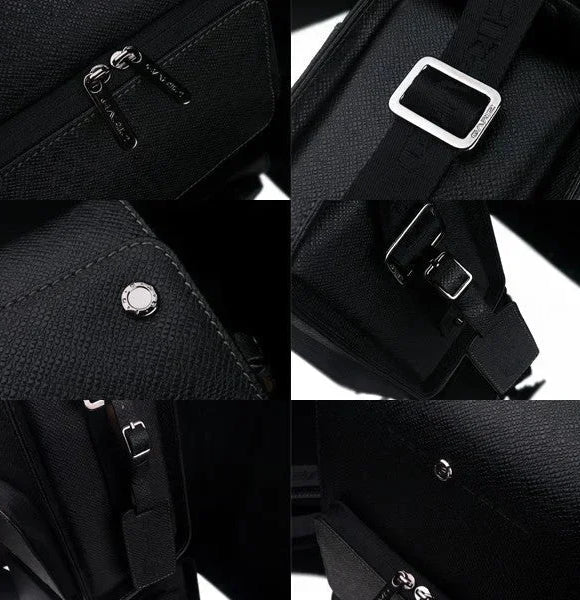 Fototaschen | Leder, Schwarz | Gariz Design | Gariz Zoom-bag Black-label Kamera-tasche / Systemkamera Fototasche / Bl-zbmbk