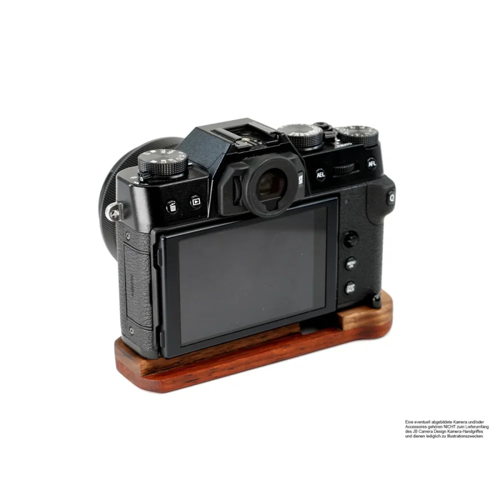 Kameragriffe | Rot-braun | J.b. Camera Designs Usa | Handgriff Für Fujifilm X-t30 X-t20 X-t10 | Jb Camera Designs Usa | Padouk Holz