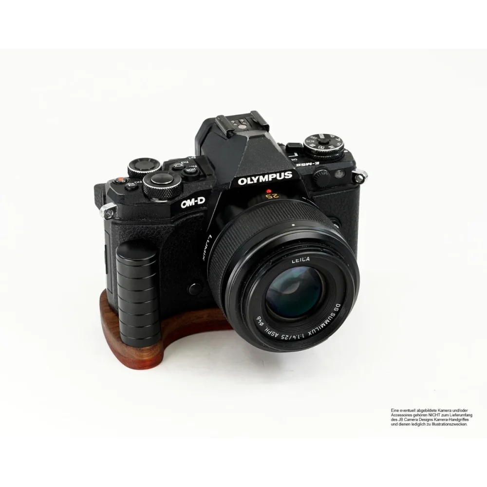 Kameragriffe | Rot-braun | J.b. Camera Designs Usa | Kamera Griff Für Olympus E-m5 Mark Ii | Holz In Orange Rot Von Jb Camera Designs
