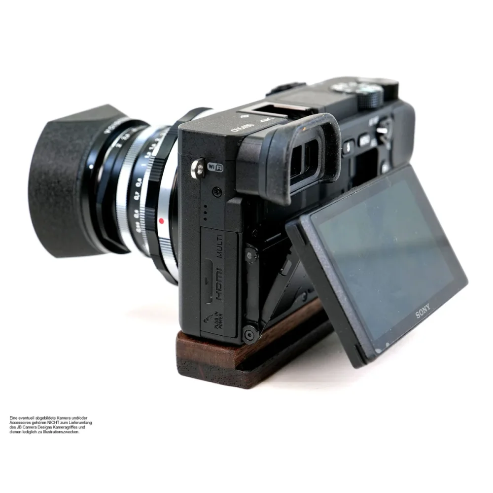 Kameragriffe | Dunkelbraun, Sony, Wenge | J.b. Camera Designs Usa | Kamera Handgriff Für Sony A6400 | Holz In Dunkelbraun Braun | Jb Camera