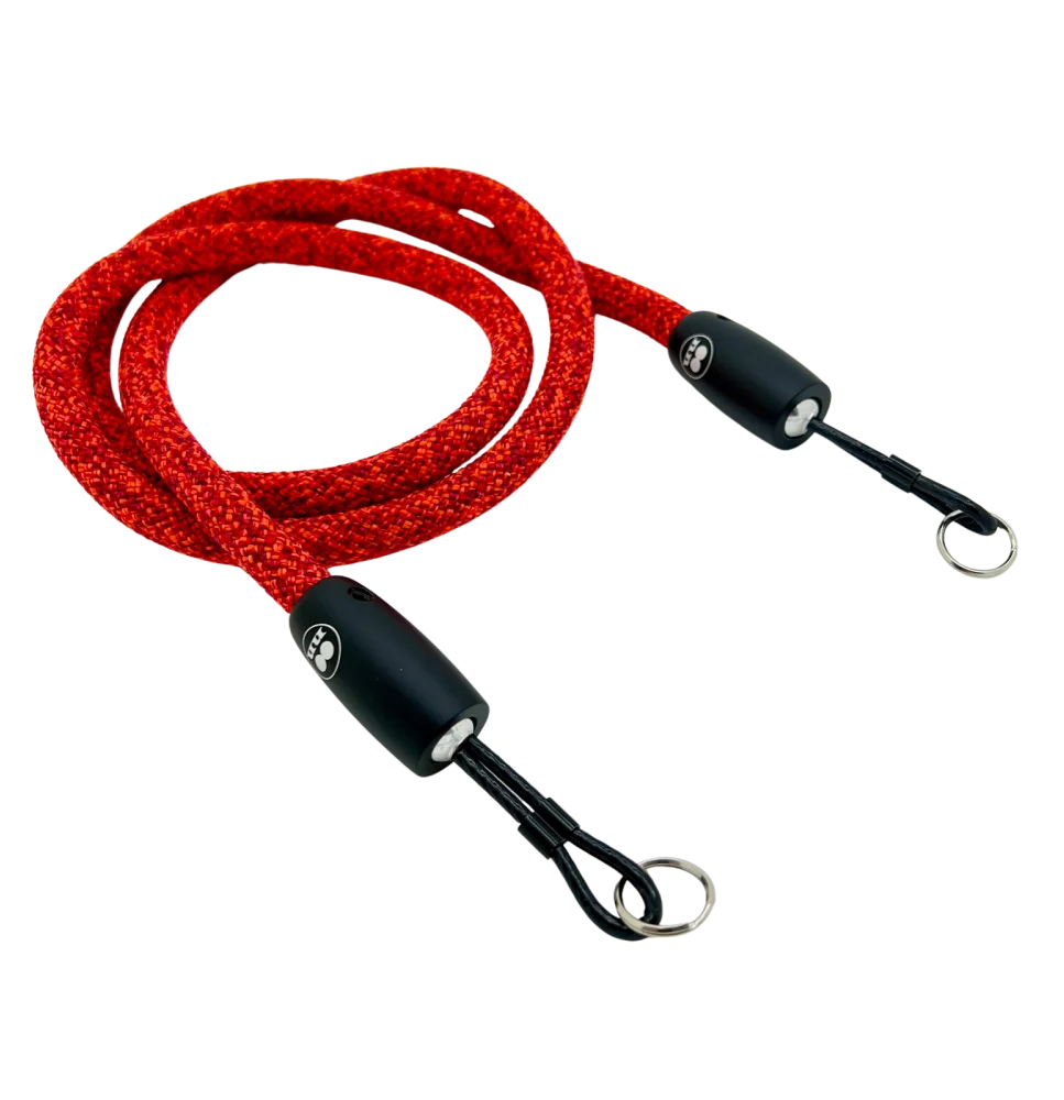 Tuenne Technical Outdoor Design Kameragurte | New - Rot - Seil | Kamera Schultergurt Aus Kletterseil In Rot | Patentierter Aufbau | Tuenne |