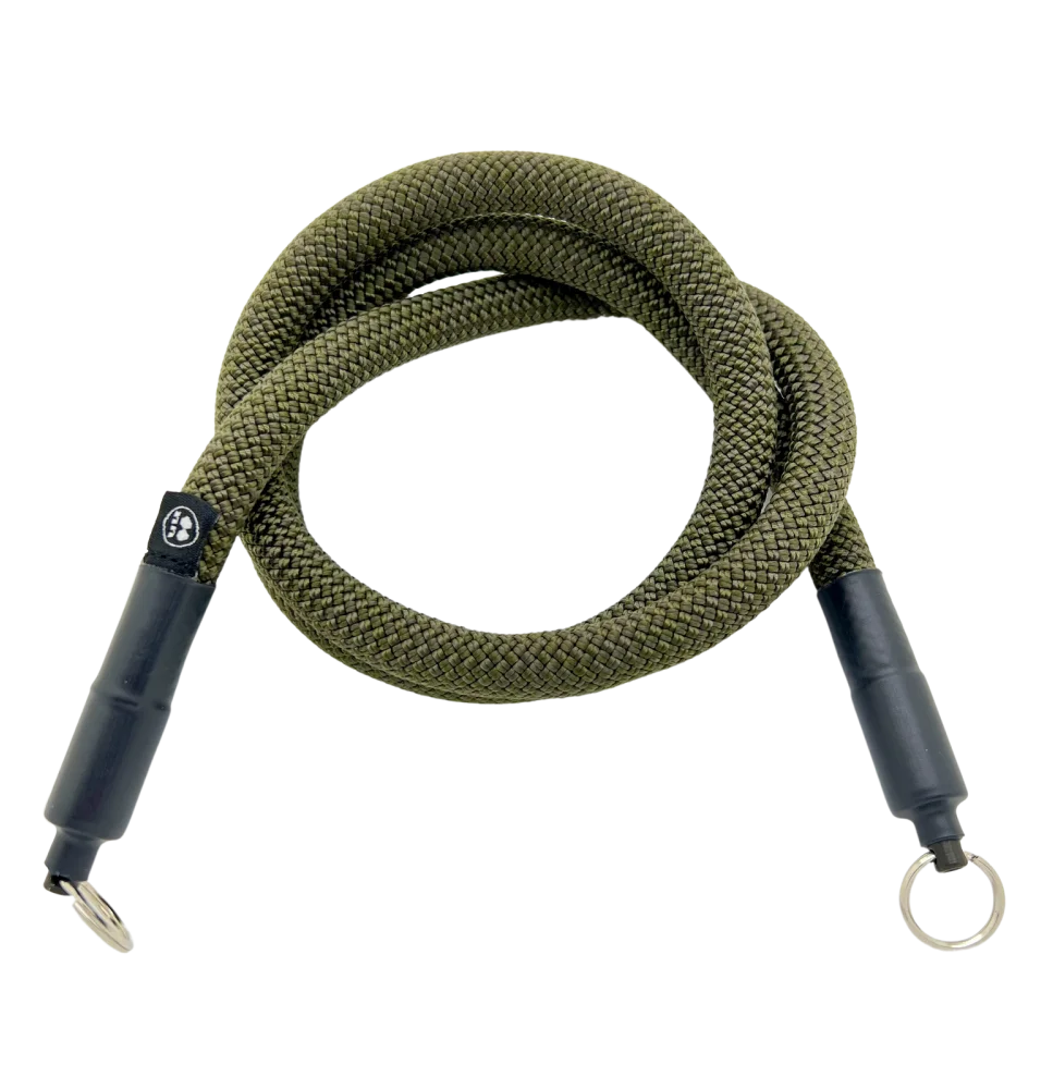 Tuenne Technical Outdoor Design Kameragurte | Khaki / Grün - Seil | Kamera Schultergurt Aus Kletterseil | Olive Grün | Aufbau Patentiert |