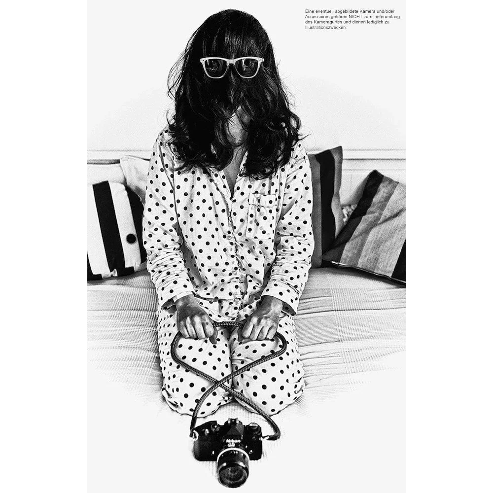 Kameragurte | Khaki / Grün, Leder, Seil | Sailor Strap | Kamera Tragegurt Aus Kunst Seide Seil Und Feinstem Leder | Oliv Grün | Handmade