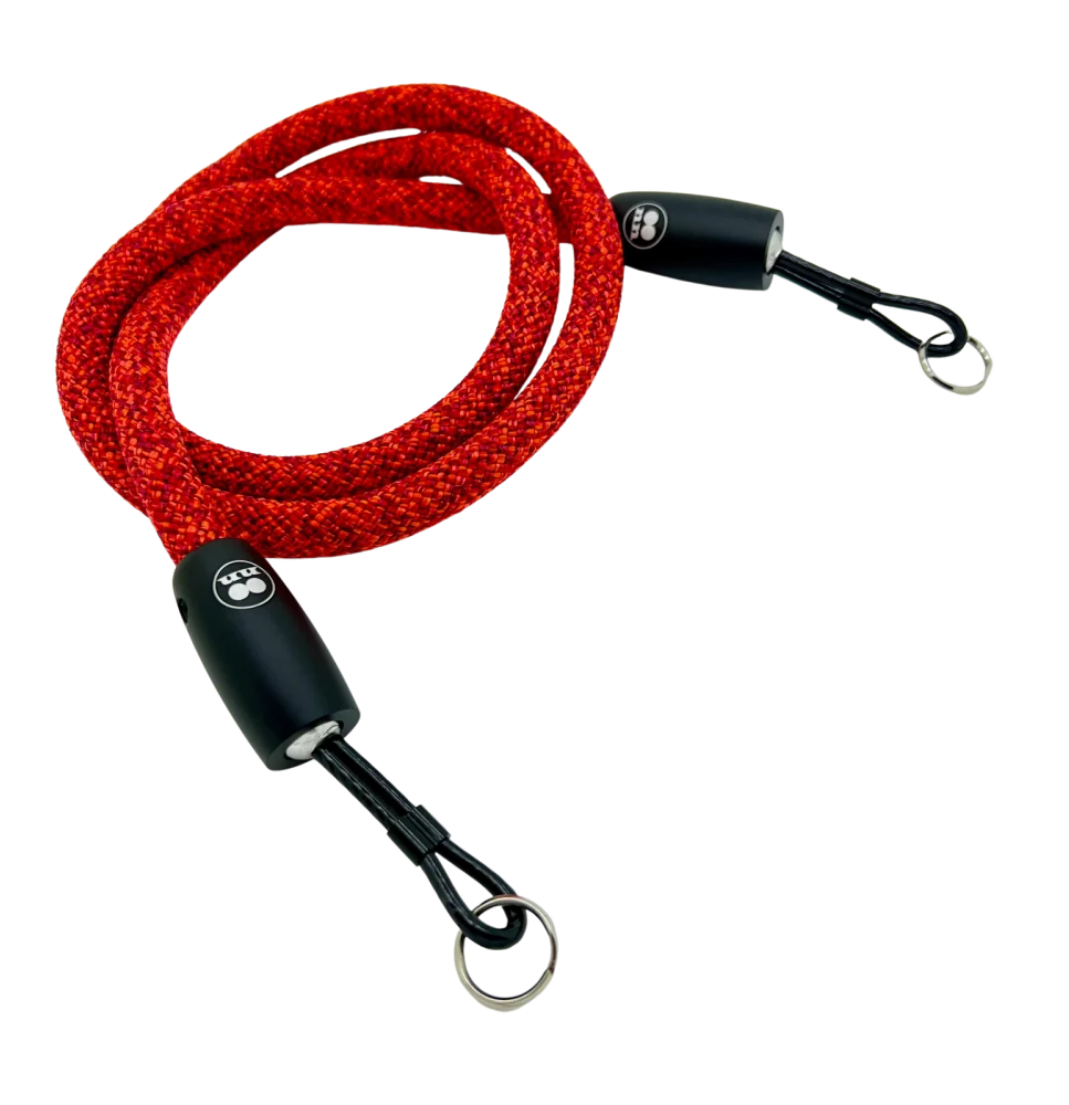 Tuenne Technical Outdoor Design Kameragurte | New - Rot - Seil | Kamera Tragegurt Aus Seil In Rot | Handgefertigt Und Patentiert | Tuenne